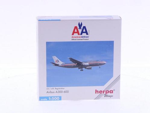 Schaal 1:500 Herpa 501941 American Airlines Airbus A300-6..., Hobby en Vrije tijd, Modelbouw | Vliegtuigen en Helikopters, Gebruikt
