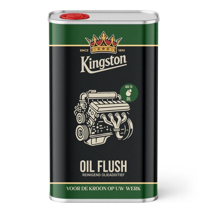 Kingston oil flush 1 liter, blik met schenkdop, Auto diversen, Onderhoudsmiddelen, Verzenden