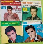 Elvis Presley - 4 x Original FRANCE-UK mono RCA Victor 7 EP, Cd's en Dvd's, Vinyl Singles, Nieuw in verpakking