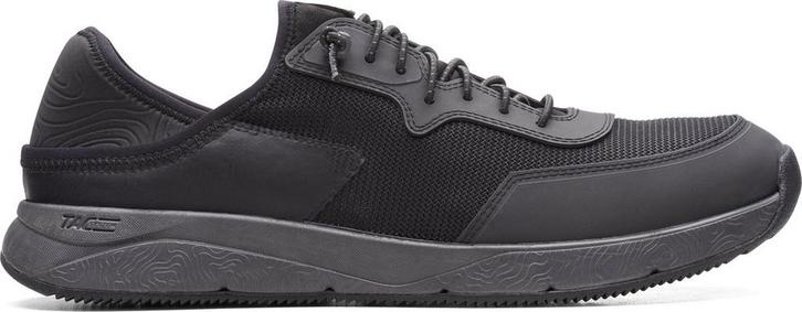 Clarks - Maat 41 - Davis Low Heren Sneakers - Black Combi, Kleding | Heren, Schoenen, Verzenden