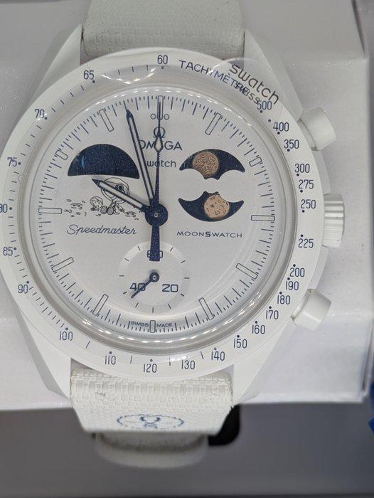 Swatch - MISSION TO EARTHPHASE - MOONSHINE GOLD fiocco di, Sieraden, Tassen en Uiterlijk, Horloges | Heren