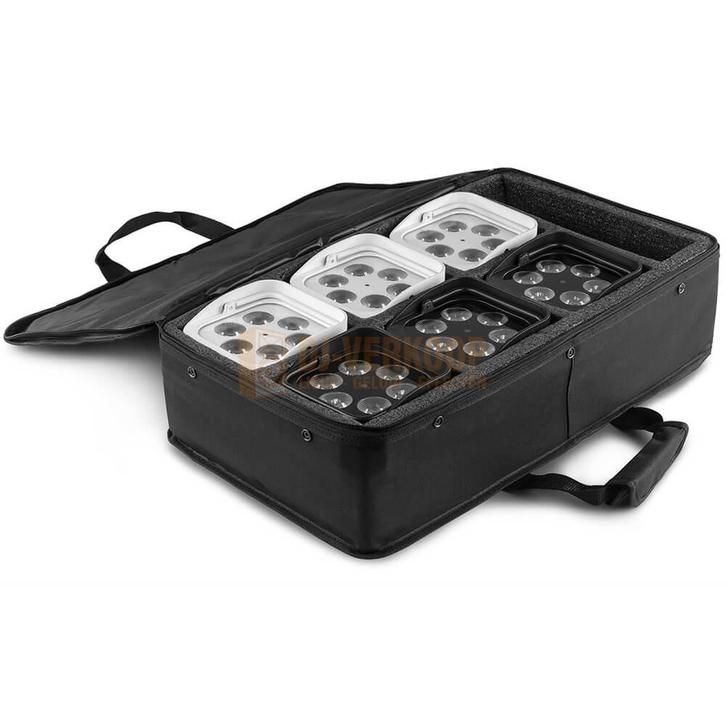 BeamZ AC-440 Soft Case voor 6 uplights zoals de BBP94/BBP96S, Muziek en Instrumenten, Dj-sets en Draaitafels, Nieuw, Ophalen of Verzenden