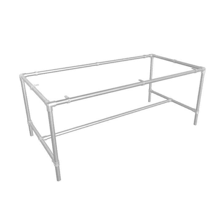 Steigerbuis Tafel Steyr | Vierkant Staal 25x25 MM | Dop | DI, Huis en Inrichting, Tafels | Eettafels, Ophalen of Verzenden