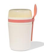 HEMA Yoghurtbeker to go 420ml beige, Verzenden, Nieuw