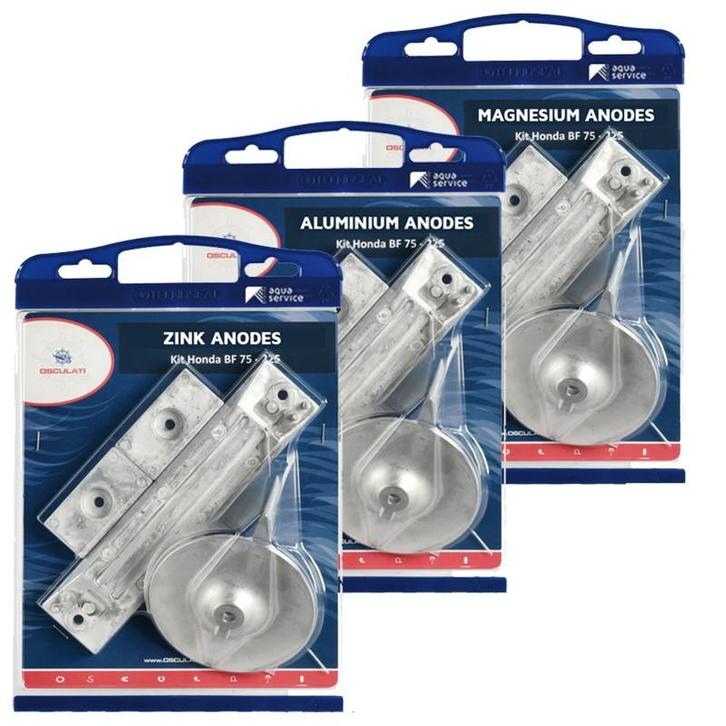 Anode Kit voor Honda 75 - 225 Pk, Watersport en Boten, Bootonderdelen, Nieuw, Zeilboot of Motorboot, Ophalen of Verzenden