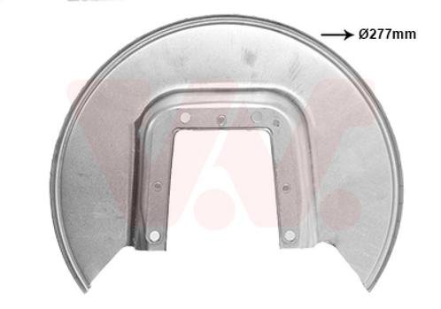 REMSCHIJF BESCHERMER VOOR PEUGEOT 206 2_ 1998-2009 420977, Auto-onderdelen, Remmen en Aandrijving, Nieuw, Ophalen of Verzenden