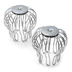 Bladvanger | Nature | Ø 8 cm (2 stuks, Verzinkt staal), Verzenden, Nieuw