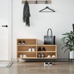 vidaXL Schoenenkast 102x36x60 cm bewerkt hout sonoma, Verzenden, Nieuw