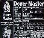 Doner Master Doner grill aardgas A1 DMR, Gebruikt, Ophalen of Verzenden