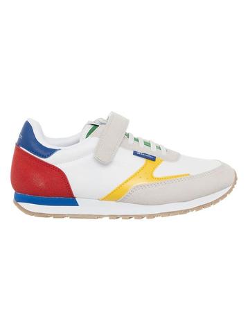 SALE -51% | Benetton Sneakers wit/meerkleurig | OP=OP
