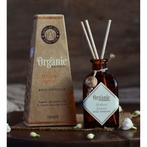 Geurstokjes Diffuser Madurai Jasmine (in amberkleurig glas,, Huis en Inrichting, Ophalen of Verzenden, Nieuw