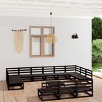 vidaXL 14-delige Loungeset massief grenenhout, Verzenden, Nieuw, Loungeset