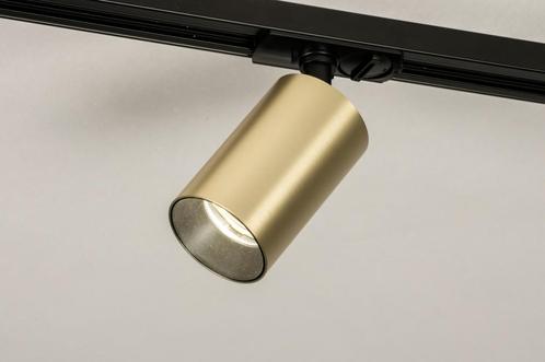 Rietveld Spots - Zwart, Goud - Metaal, Aluminium, Huis en Inrichting, Lampen | Hanglampen, Verzenden