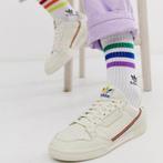 Adidas Continental 80 Pride, Kleding | Heren, Schoenen, Zo goed als nieuw, Sneakers of Gympen, Adidas, Verzenden