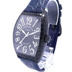 Franck Muller - Tonneau Curvex Black Croco - Zonder, Sieraden, Tassen en Uiterlijk, Nieuw