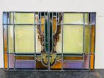 Art Deco Glas-in-loodraam - 1920-1930 - Amsterdamse School, Antiek en Kunst, Antiek | Meubels | Stoelen en Banken