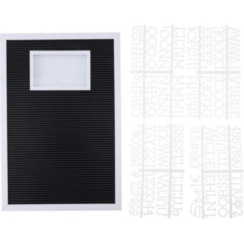 Lifetime Letterbord met fotolijst - 188 tekens - 45x30,5..., Huis en Inrichting, Woonaccessoires | Kapstokken, Nieuw, Ophalen of Verzenden
