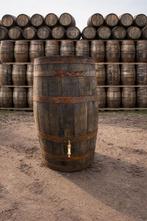 Whiskyvaten 125 L - bloembak - regenton - eikenhout - tuin, Tuin en Terras, Regentonnen, Met kraantje, Ophalen of Verzenden, Hout