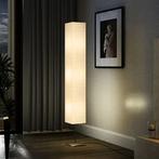 vidaXL Vloerlamp met stalen standaard 170 cm beige, Huis en Inrichting, Lampen | Overige, Nieuw, Verzenden
