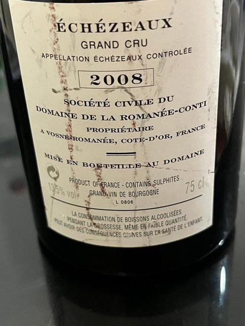 2008 Domaine de la Romanée-Conti - Échezeaux - 1 Fles (0,75, Verzamelen, Wijnen