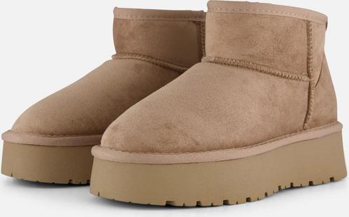 POSH by Poelman - maat 37 - Gevoerde boots glitter beige -, Kleding | Dames, Schoenen, Verzenden