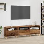 vidaXL TV-kast met lade Oud hout 150 x 30 x 44.5 cm Bewerkt, Huis en Inrichting, Kasten | Televisiemeubels, Verzenden, Nieuw, Overige houtsoorten