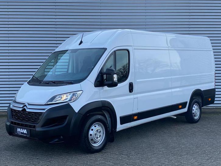 Citroën Jumper 2.2 BlueHDi 140PK L4H2 Zwaar 3.5t Cruise Airc, Auto's, Bestelauto's, Lease, Overige kleuren, Handgeschakeld, Wit