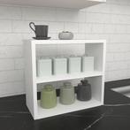 [en.casa] Keukenkast organizer 40x43,5x20 cm wit, Verzenden, Nieuw