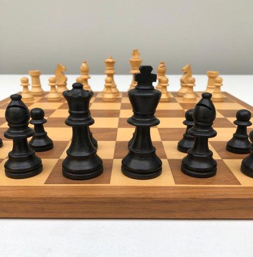 Schaakspel - Staunton - Hout, Antiek en Kunst, Curiosa en Brocante