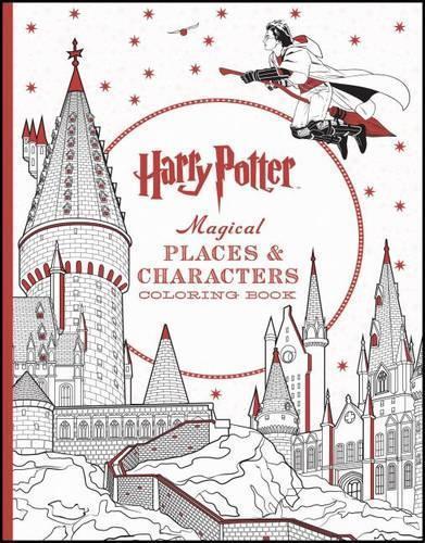 Harry Potter Magical Places & Characters Coloring Book, Boeken, Studieboeken en Cursussen, Verzenden