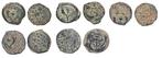 Maccabean Bronze Hasmonean Coin. Prutah mint of Jerusalem.