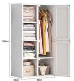 Witte Garderobekast – Draagbare Opbergkast 60 kg, Huis en Inrichting, Kasten | Buffetkasten, Verzenden, Nieuw