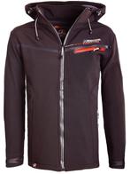 Geographical Norway Softshell Jas Zwart Turbo Dry Tapaya, Kleding | Heren, Verzenden, Nieuw, Zwart
