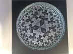 MCE - M.C. Escher - Presse-papier - Gravure in glas Circle