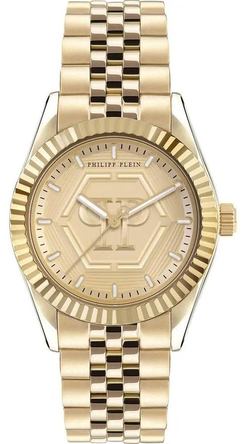 Philipp Plein PW2BA0523 Date Superlative horloge, Sieraden, Tassen en Uiterlijk, Horloges | Dames, Staal, Nieuw, Staal, Overige merken