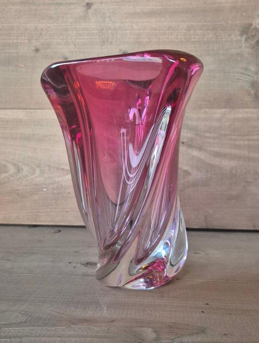 Val Saint Lambert - Vaas - Kristal - Gesigneerd, Antiek en Kunst, Antiek | Glas en Kristal