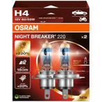 Osram H4 Night Breaker 220 +220% 64193NB220 Autolampen, Verzenden, Nieuw