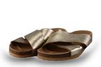 Manfield Slippers in maat 40 Goud | 10% extra korting, Kleding | Dames, Schoenen, Slippers, Overige kleuren, Verzenden, Zo goed als nieuw