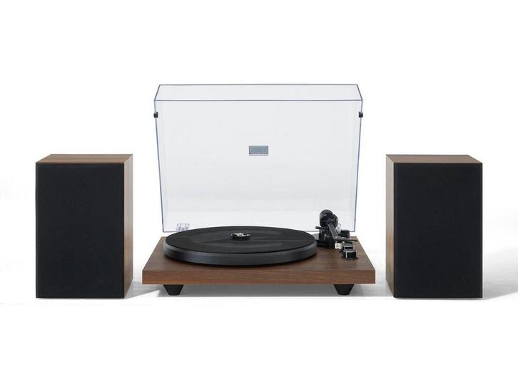 Crosley C62 - Platenspeler - Externe speakers - Walnoot, Audio, Tv en Foto, Platenspelers, Nieuw, Verzenden