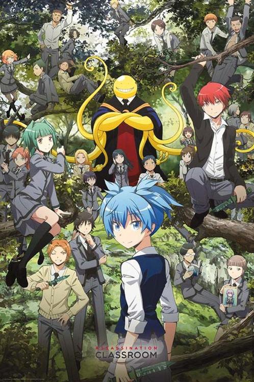 Poster Assassination Classroom Forest Group 61x91,5cm, Verzamelen, Posters, Nieuw, A1 t/m A3, Verzenden