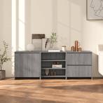 vidaXL 3 st Dressoirs bewerkt hout grijs sonoma eikenkleurig, Huis en Inrichting, Kasten | Dressoirs, Verzenden, Nieuw, Overige houtsoorten