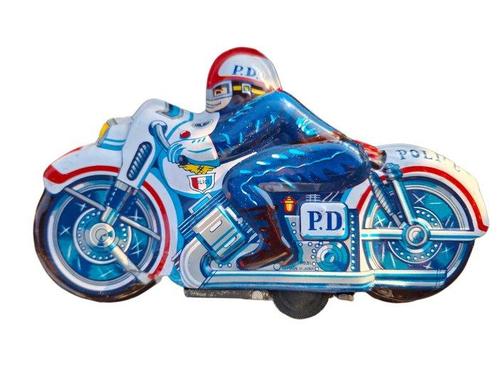 Yone - Blikken speelgoedauto - 4x Motorcycles, Unboxed -, Antiek en Kunst, Antiek | Speelgoed