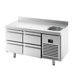 GGM Gastro | Koelwerkbank Premium PLUS - 1468x700mm - met 1, Verzenden, Nieuw in verpakking