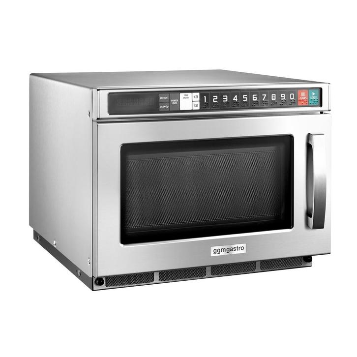 GGM Gastro | Magnetron - 17 liter - 2.1 kW - Digitaal |, Witgoed en Apparatuur, Magnetrons, Inbouw, Verzenden