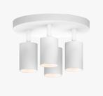 Plafondlamp | Wit | 4 | LED spot | Rond | Verstelbaar, Ophalen of Verzenden, Nieuw
