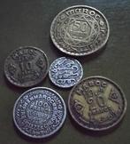 Marokko. Lot of 5 Coins Including 10, 20, 50 and 100