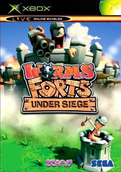 Worms Forts Under Siege (Xbox Original Games), Spelcomputers en Games, Games | Xbox Original, Zo goed als nieuw, Ophalen of Verzenden