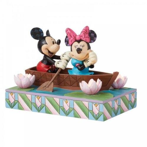 Mickey & Minnie Mouse Row-Mance is in the Air 12 cm, Verzamelen, Disney, Nieuw, Ophalen of Verzenden