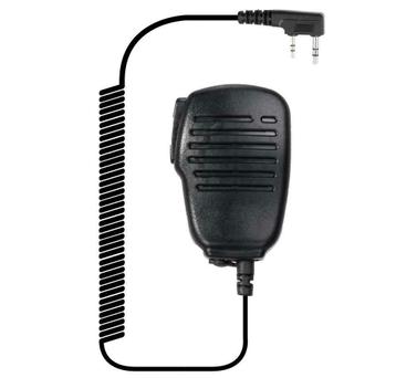 Hoornie® 2pin Speaker Microfoon voor Kenwood Portofoons