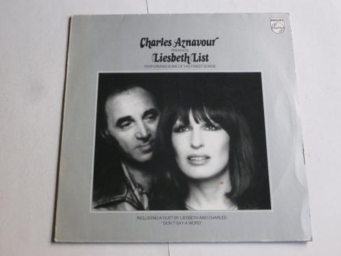 Charles Aznavour presents Liesbeth List (LP) 9286494, Cd's en Dvd's, Vinyl | Pop, Verzenden